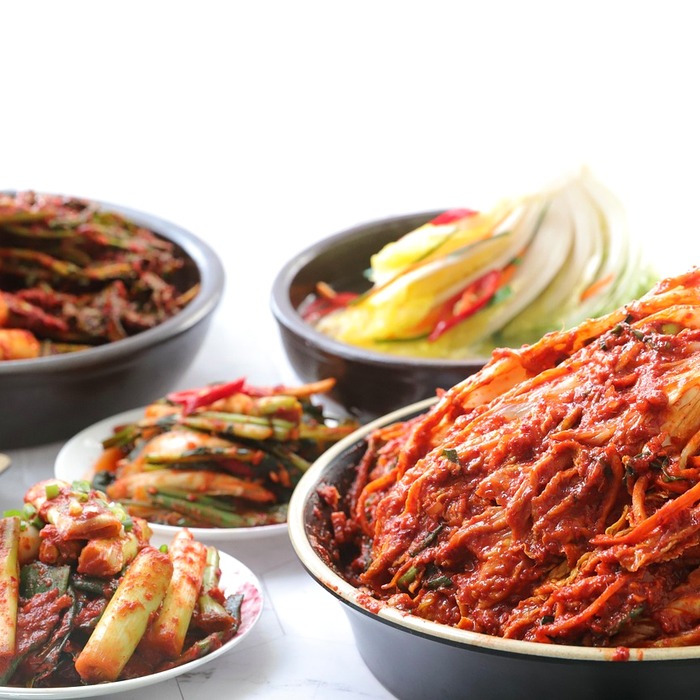 김치 손질