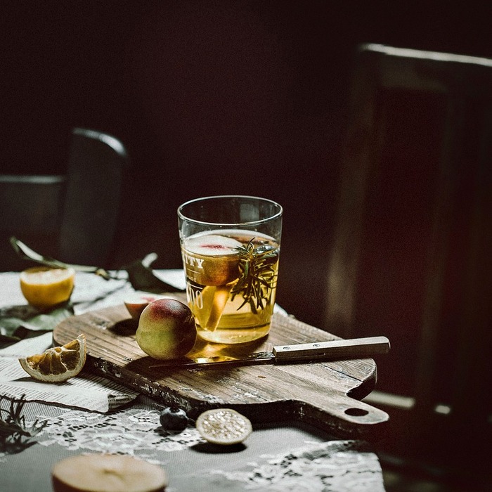 여름 과일 음료