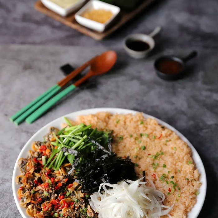 비빔밥 재료