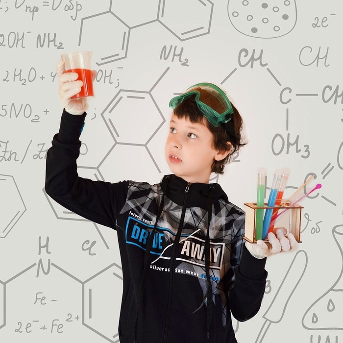 화학 성분 주의