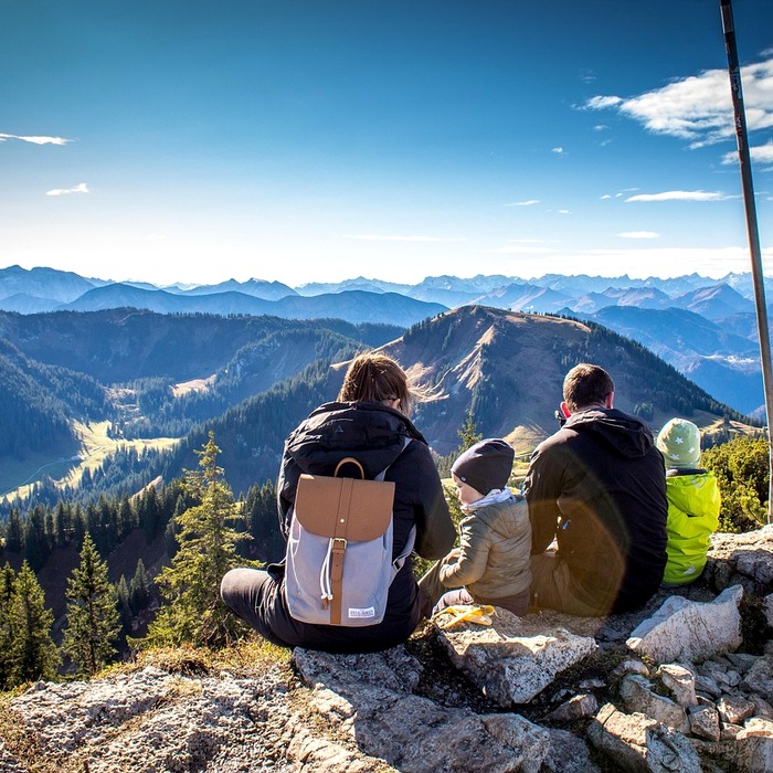가족 외식 분위기