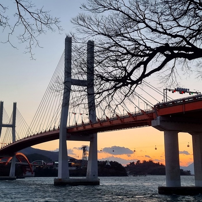 사천 삼천포 야경