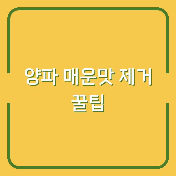 양파 매운맛 물에 담그기 vs 뜨거운 물 데치기… 5분 만에 확실히 없애는 방법